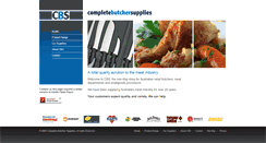 Desktop Screenshot of completebutchersupplies.com.au